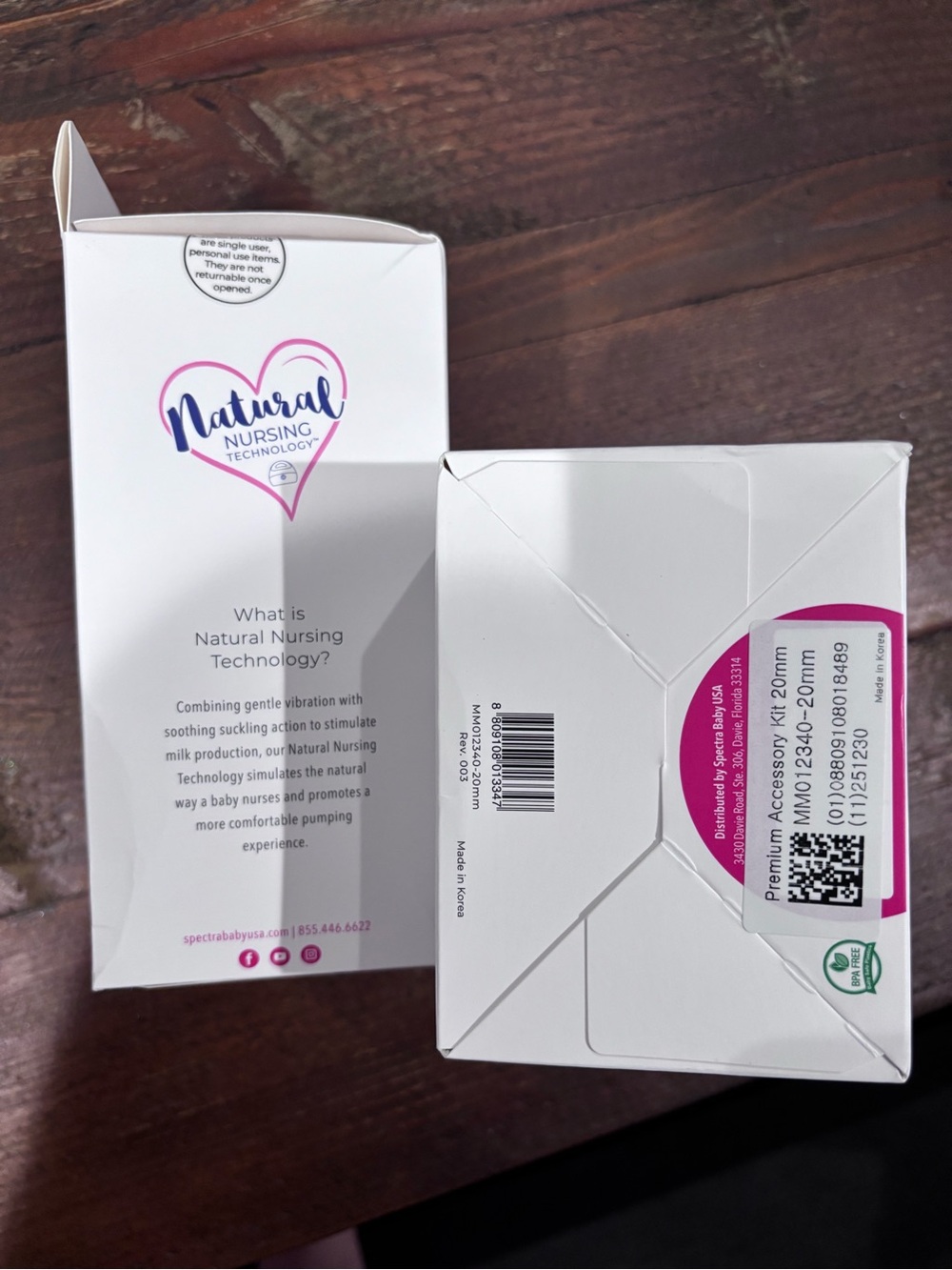 Spectra Synergy Gold Premium Accessory Kit 2 20mm + 8 19mm Breast Shields - Picture 3 of 8